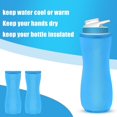 thumbnail image 3 of Shoreew Water Bottle Sleeve Insulated Cover for Cirkul 22oz Plastic Stainless Steel Bottles Neoprene Carrier Car Cup Sleeve, 3 of 6