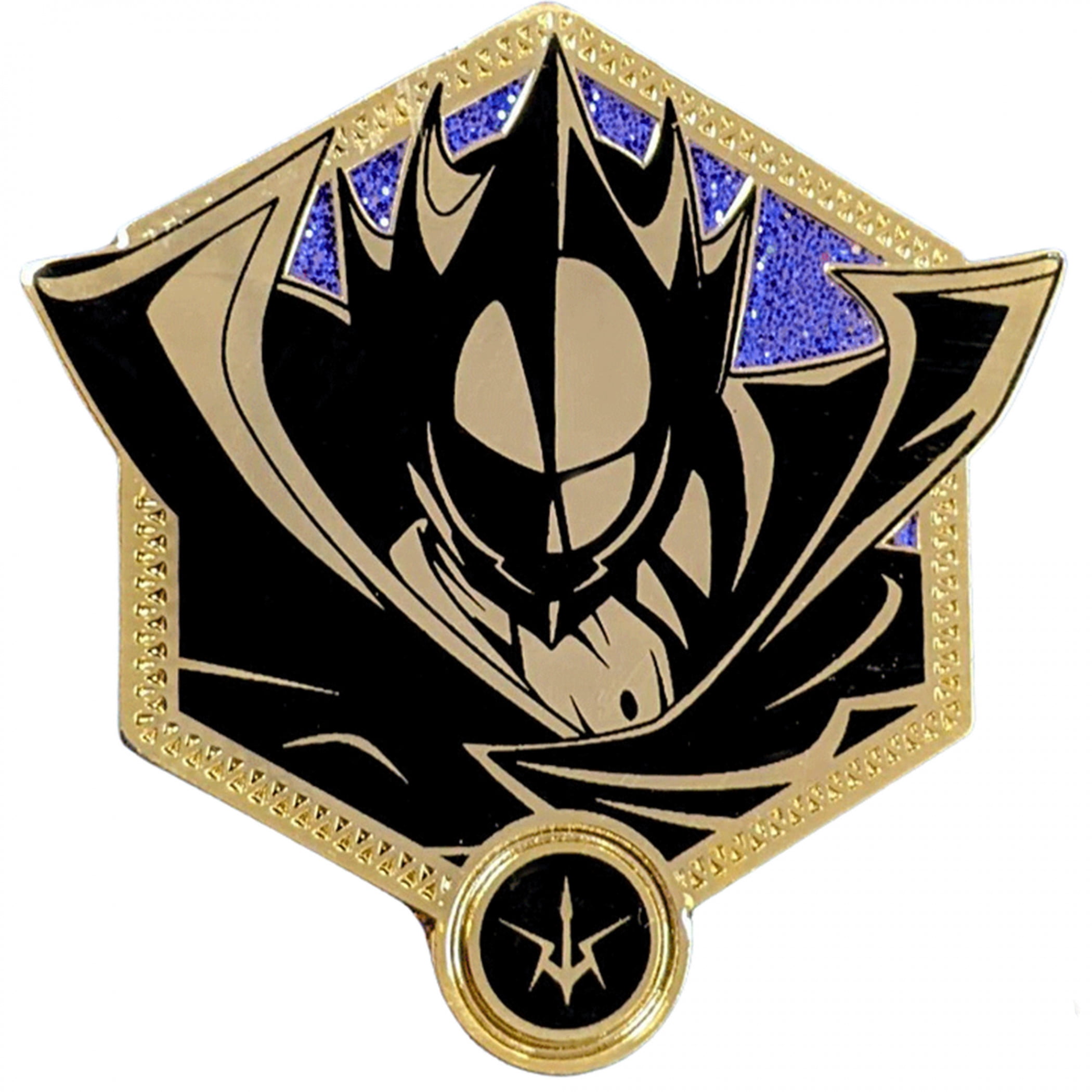 Code Geass Zero Golden Series Limited Edition Enamel Pin Walmart Com