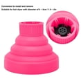 thumbnail image 2 of Difusor universal plegable de silicona para secador de pelo, ideal para cabello rizado, color rosa. Accesorio de viaje plegable., 2 of 5