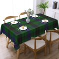 thumbnail image 2 of Rectangle Table Cloth, Scottish Clan Davidson Tartan Plaid Resistant Washable Tablecloth Decorative Table Cover for Dining, Indoor and Outdoor, 2 of 6