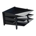 thumbnail image 2 of veasfak File Organizer Professional Desktop Storage Rack for School Classroom Work Black, 2 of 9