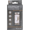 thumbnail image 3 of Woods Indoor Mechanical Light Timer Spring Wound - 30 Min - White, 3 of 5
