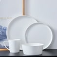 thumbnail image 2 of Stone + Lain Madeline Bone China Collection Dinnerware Set, 32-Piece Service for 8, White, 2 of 6