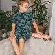 thumbnail image 4 of Balery Fish Style Conjunto de Pijama Infantil de Manga Corta con Estampado – Ropa de Dormir de Algodón Suave-XX-Large, 4 of 6