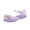 01-Purple, variant on JDEFEG Girls Sandals Baby Sandals Summer Casual Jelly Shoes Bowknot Princess Dress Shoes Soft Sole Jelly Sandals Girls Closed Toe Non Slip Beach Shoes Pink Size 8