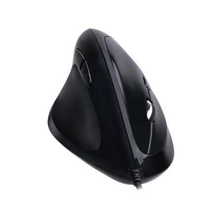 UPC: 0783750007375 | ADESSO IMOUSEE7 ADESSO LEFT-HANDED USB VERTICAL ERGONOMIC GAMING MOUSE WITH PROGRAMMABLE DRIVER