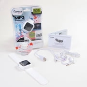Impecca MPW-1580W 8GB MP3 Slapwatch with 1.5 TFT Display, White