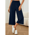 thumbnail image 4 of SOMER Wide Leg Pants Woman Cropped Trousers Comfortable Loose Lounge Pants for Women Casual Work, 4 of 7