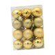thumbnail image 3 of 24 adornos navideños de bolas decorativas de 3 cm. Oro, 3 of 9