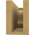 thumbnail image 4 of Ekena Millwork 4"W x 6"H x 12"L Newport Woodgrain TimberThane Rafter Tail, Primed Tan, 4 of 6