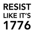 thumbnail image 3 of CafePress - Resist Like It's 1776 Baseball Jersey - Cotton Baseball Jersey, 3/4 Raglan Sleeve Shirt, 3 of 4
