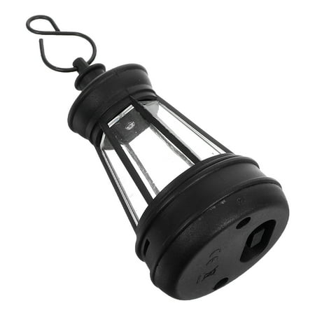 Beaupretty Solar Power Lamp Solar Lights Garden Black Plastic Decorative Projection 1Set