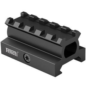 Feyachi Picatinny Riser Mount, 0.75"/0.83"/0.95" High, 5 Slots Riser Mount for Sight