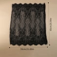 thumbnail image 2 of Women's Lace Shawl Scarf Eyelash Fringe Triangle Head Scarf Latin Dance Costume Wrap, 2 of 5