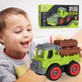 thumbnail image 2 of Combination Car Toy Set Disassembly And Assembly Farmer Car With Screwdriver, 2 of 9