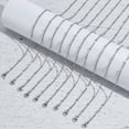 thumbnail image 6 of 10Pcs 304 Stainless Steel Satellite Chain Necklaces 19.7 inch(50cm) Long Jewelry Making Chains Link Cable Chains with Lobster Clasp, 6 of 7