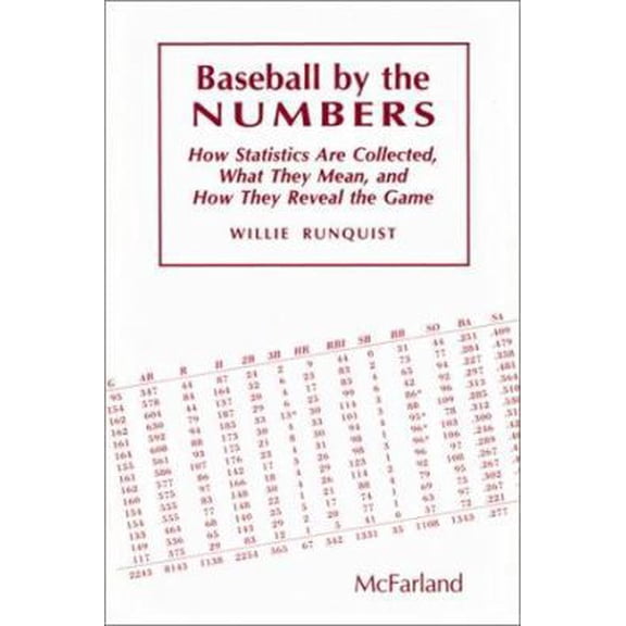 Pre-Owned Baseball by the Numbers: How Statistics Are Collected, What They Mean, and How They Reveal the Game (Paperback) 0786400064 9780786400065