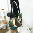 thumbnail image 6 of DouZhe Reusable Grocery Bags, Hunter Camo Lightweight Polyester Canvas Cloth Tote Bag for Travle Gym Shopping School, 15" x 16", 6 of 7