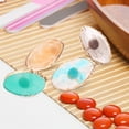 thumbnail image 4 of Miangastore Single Use Makeup Mixing Palette Nail Palettes Blue 6Pcs, 4 of 8