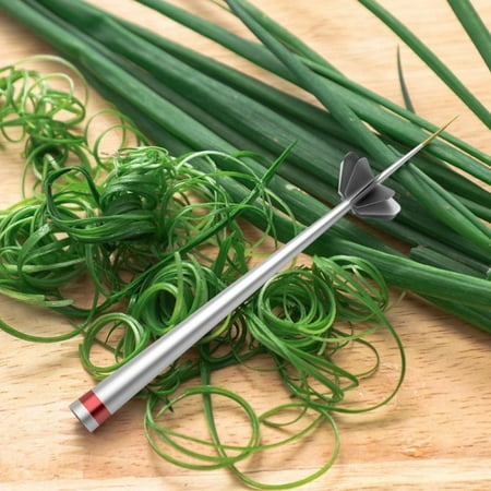

Stainless Steel Tool Slice Cutlery Kitchen Onion Vegetable Cutter Sharp Scallion Cutter Shred