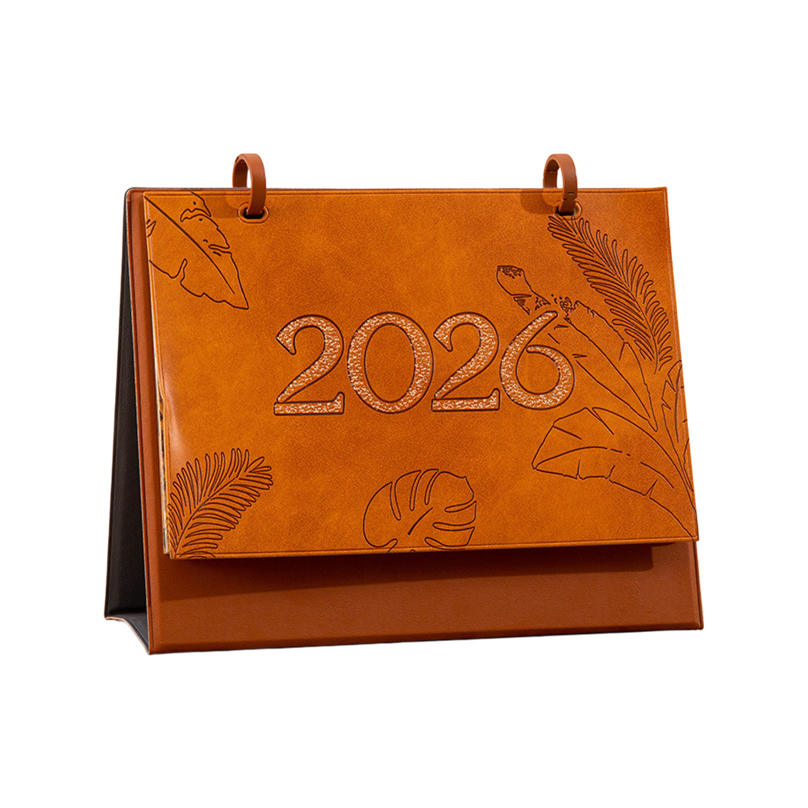 Desk Calendar, 2026 Desk Calendar Planner Double Coil Binding Calendar Standing Flipped Small Desktop Organizers Decors