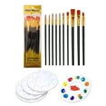 thumbnail image 6 of 10 Pcs Paint Brushes Set Watercolor Paint Brushes Drawing and Art Supplies, 6 of 13