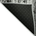 thumbnail image 3 of Addison Rugs Chantille Indoor/Outdoor Transitional Stripes Black Washable Rectangle Rug, 3' x 5', 3 of 6