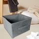 thumbnail image 4 of Organizador de cajones para ropa interior, contenedor de almacenamiento plegable con asas, organizador de ropa para el hogar, trastero, dormitorio, 4 of 9