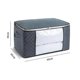 thumbnail image 3 of 3 Pack Clothes Storage Bags, Large Capacity With Reinforced Handle, 3 of 3