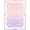 Pink Purple, Pattern 3, variant on ODIKA Confetti Pink Dots Whimsical Borders Ombre Gradient Watercolor Large Flowing Non-Slip Chair-Friendly for Dining Room, Office, Lounge