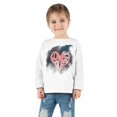 thumbnail image 4 of Rabbit Skins Love Yourself Toddler Long Sleeve Tee, 4 of 4