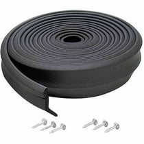 M D Products 03749 16 Rubber Garage Door Bottom Seal Walmart Com