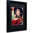 thumbnail image 2 of Trademark Fine Art "Mermaid Pirate" Canvas Art by Natasha Wescoat, Black Matte, Black Frame, 2 of 4