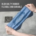 thumbnail image 3 of Filtro de desagüe de ducha, desagüe de pelo de ducha de silicona de 2 piezas, cubiertas de desagüe de ducha fáciles de instalar y limpiar para desagües de baño Kuyhfg Sin marca, 3 of 4