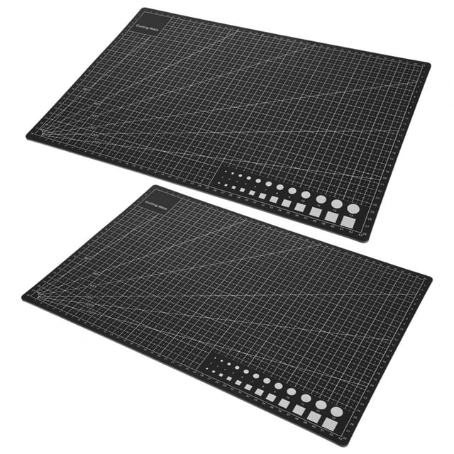 Engraving Scale Board,2Pcs Cutting Mat A3 Model Cutting Mat Paper Carving Cutting Mat High Capacity