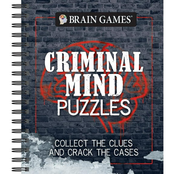 Pre-Owned Brain Games - Criminal Mind Puzzles (Spiral-bound) 1640306730 9781640306738