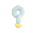 thumbnail image 2 of SPOORYYO Ice Silk Cool Feeling Question Mark Pillow, Office Nap Pillow and Car Neck Support with Cute Designs, 2 of 6
