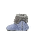 thumbnail image 2 of Dearfoams Women's Beth Faux Fur Fold Down Fuzzy Bootie House Slipper Boot, 2 of 6