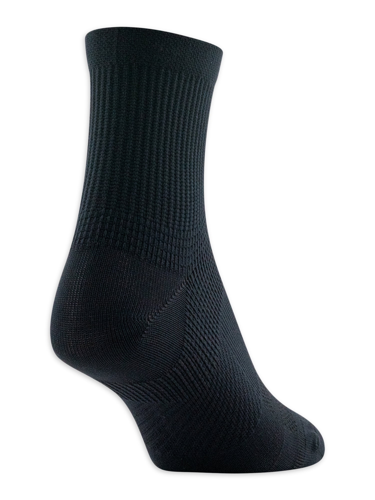 Peds Women's All Day Active Lightweight Nylon Ankle Socks, 6 Pairs