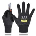 thumbnail image 1 of Guantes resistentes a cortes DEX FIT Cru553 negro y gris S (7), 3 pares, 1 of 7