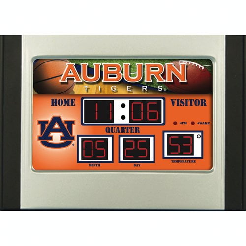 Team Sports America Ncaa Scoreboard Desk Clock Com Team Sports America Ncaa Scoreboard, Scoreboard Alarm Clock