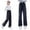 Black, variant on SUYOLL Teen Girls Casual Pants Straight Leg Wide Jeans Comfortable Elastic Waist Summer Fall Everyday Wear Classic Style
