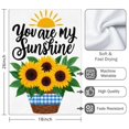 thumbnail image 3 of 2 Pcs Funny Kitchen Towels,You Are My Sunshine Sunflowers in a Basket Microfiber Dish Towels,Kitchen Tea Towels,Kitchen Towel Set (18" X 26"), 3 of 3