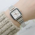 thumbnail image 3 of Women's Simple Square Dial College Style Wrist Watch For Birthday Gifts, 3 of 6