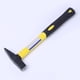 thumbnail image 5 of Martillo de banco de cabeza plana TPR con mango de fibra y revestimiento de plástico, pulverizador negro, martillo de acero 45, martillo de golpe (500 g), 5 of 5