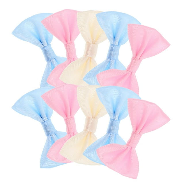 IDEANATEGRATE 120Ud Moños De Polyester Para Envolver Regalos Y Manualidades Creativas Multicolor
