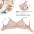 thumbnail image 2 of Hands Free Pumping Bra Comfortable Breathable Breast Pumping Bra Breastfeeding BraFlesh Color XL, 2 of 2