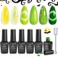 thumbnail image 1 of Set de esmaltes de uñas en gel Beetles Summer Beats, 6 colores y imán, 1 of 8