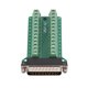 thumbnail image 5 of Terminal Conector De Bloque De Terminales De 25 Pines Módulo De Señal Placa De Terminales PCB Tipo Tornillo Para Depuración De Comunicaciones, 5 of 7
