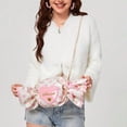 thumbnail image 4 of Yvsxxv 1Pc Pink Candy Design Y2K PU Leather Crossbody Shoulder Bag Daily Casual Use, 4 of 7